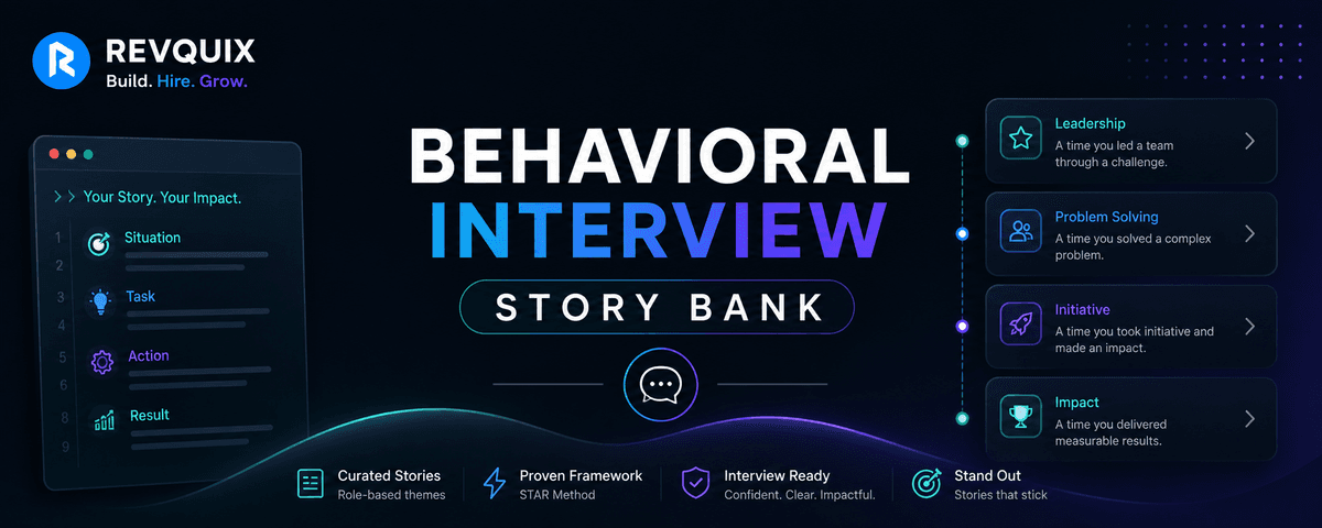 Behavioral Interview Story Bank