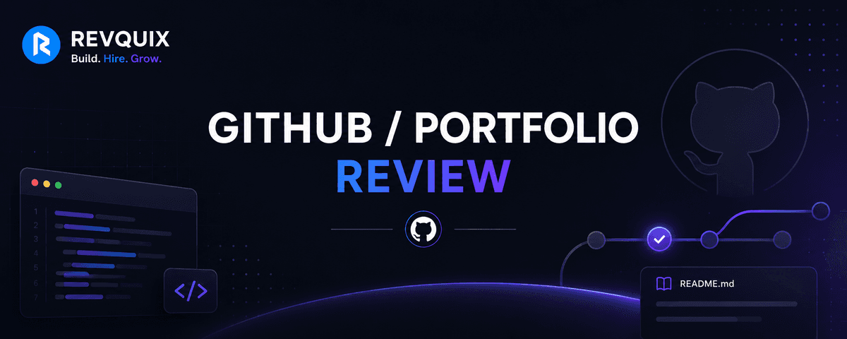 GitHub & Portfolio Review