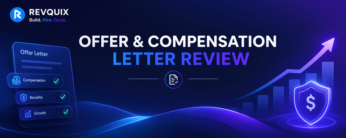 Offer & Compensation Letter Review